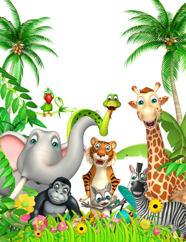 群野生動(dòng)物