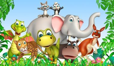 群野生動(dòng)物