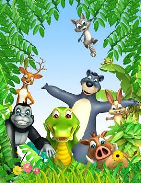 群野生动物图片