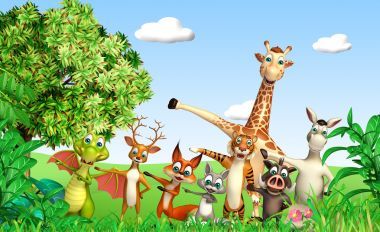 群野生動物圖片