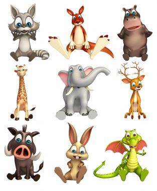 野生動物集合圖片