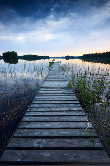 小小的芬蘭碼頭圖片