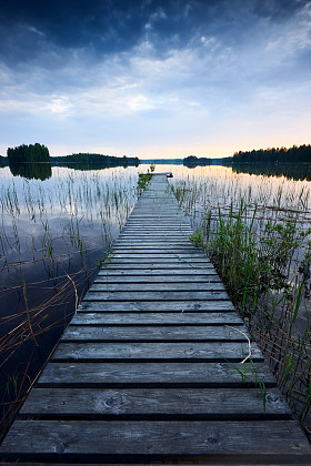 小小的芬兰码头图片