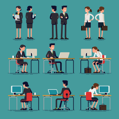 業(yè)務(wù)辦公室工作人員