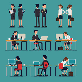 业务办公室工作人员