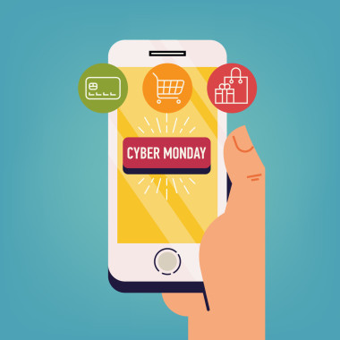 網(wǎng)絡(luò)星期一在線銷售圖片