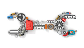 汽车零部件汽车扳手形式。在 s 的广告中使用