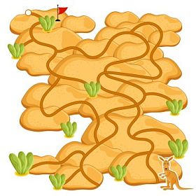 光栅迷宫，孩子们的逻辑游戏图片