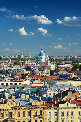 圣彼得堡市景区观图片