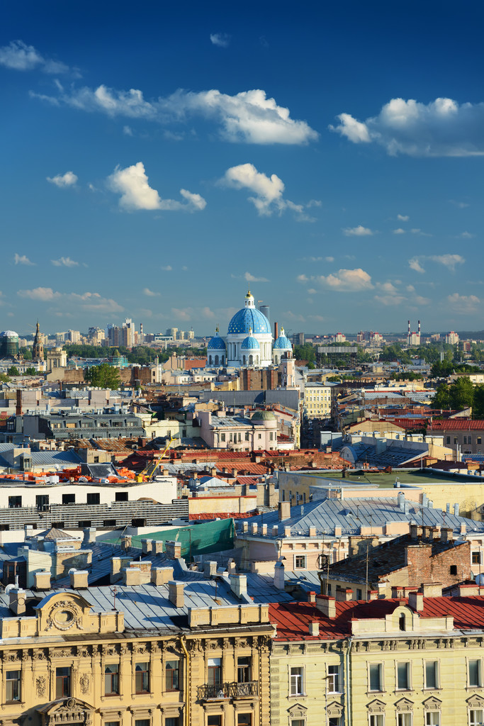 圣彼得堡市景区观图片
