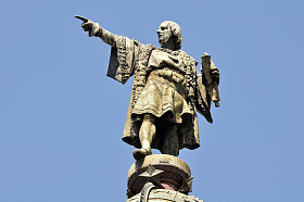 Christopher Columbus Day statue