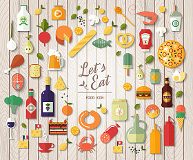 食物图标集图片