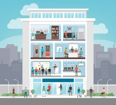 公司辦公大樓圖片