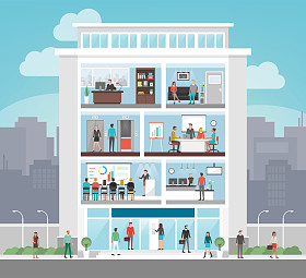 公司办公大楼图片