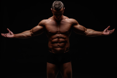 肌肉发达的男性尸体图片