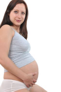 怀孕的女人图片