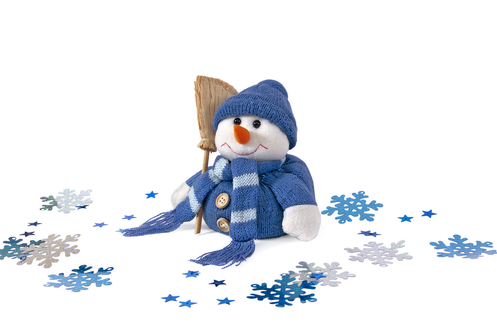 雪人，填充毛绒玩具