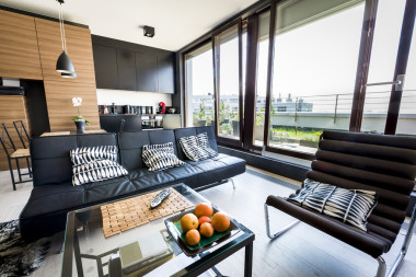 Modern Lagenhet inredning interior of modern apartment