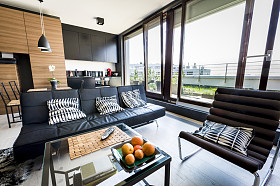 Modern Lagenhet inredning interior of modern apartment