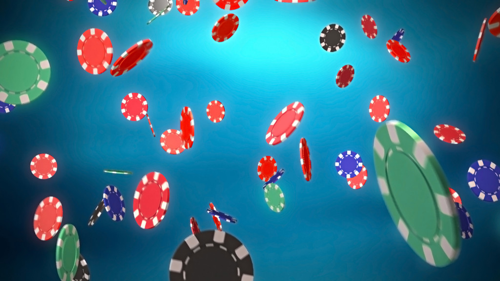 赌场颜色芯片背景蓝色滴图片 赌场颜色芯片背景蓝色滴图片