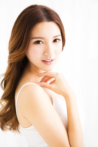  特写年轻亚洲美女图片