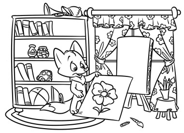 小狐貍房間圖片