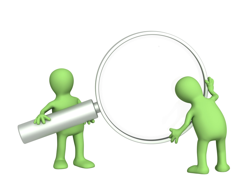 3d 的傀儡,举行放大镜图片 3d 的傀儡,举行放大镜图片