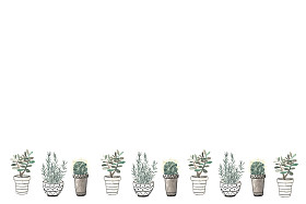 涂上水彩花卉图案