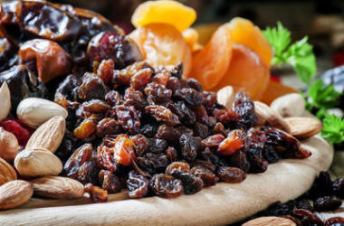 干果和坚果组合照片