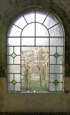 被遺棄的建筑一個(gè)視圖