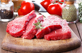 原料肉配迷迭香