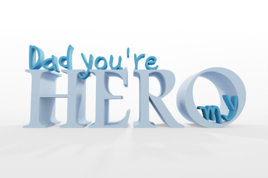 爸爸你? 是我的英雄圖片