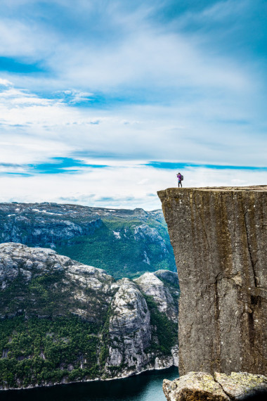 Preikestolen 或 Prekestolen