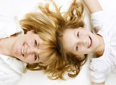 母親和女兒圖片