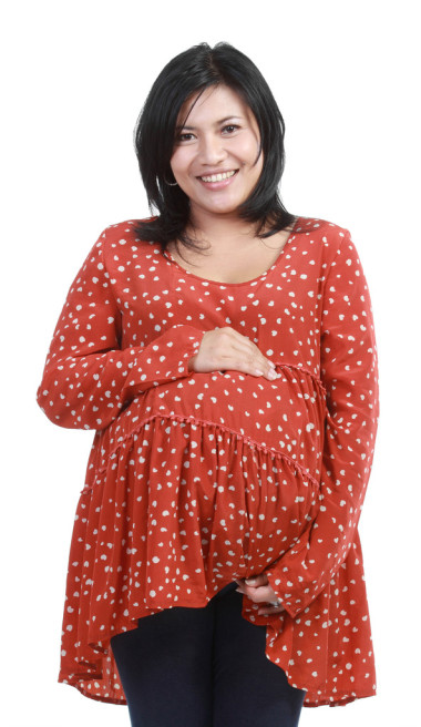 孕婦穿休閑服圖片