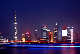 上海的夜景