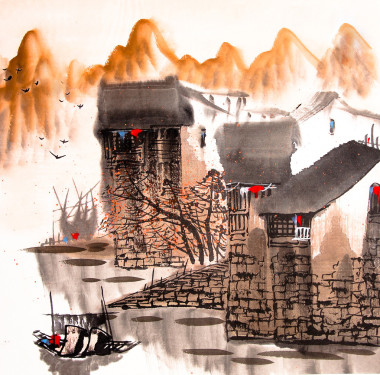 中國繪圖水鎮(zhèn)