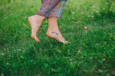 女人的腿的特写照片