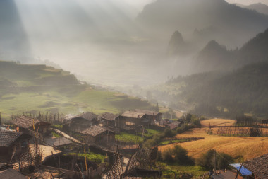 甘南陷入必要那的風景