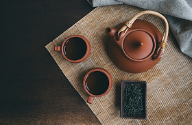 中国茶道的概念照片