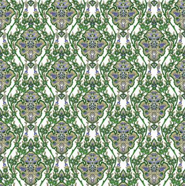 伊茲尼克瓷磚模式照片