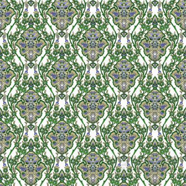 伊茲尼克瓷磚模式照片