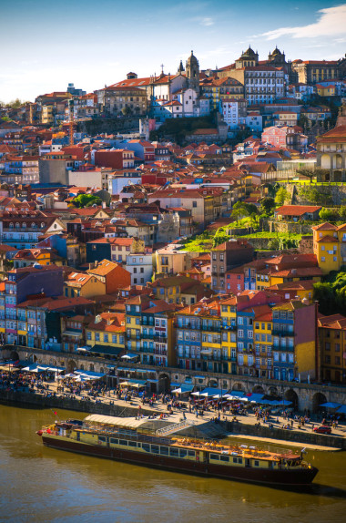 城市景觀的波爾圖市中心