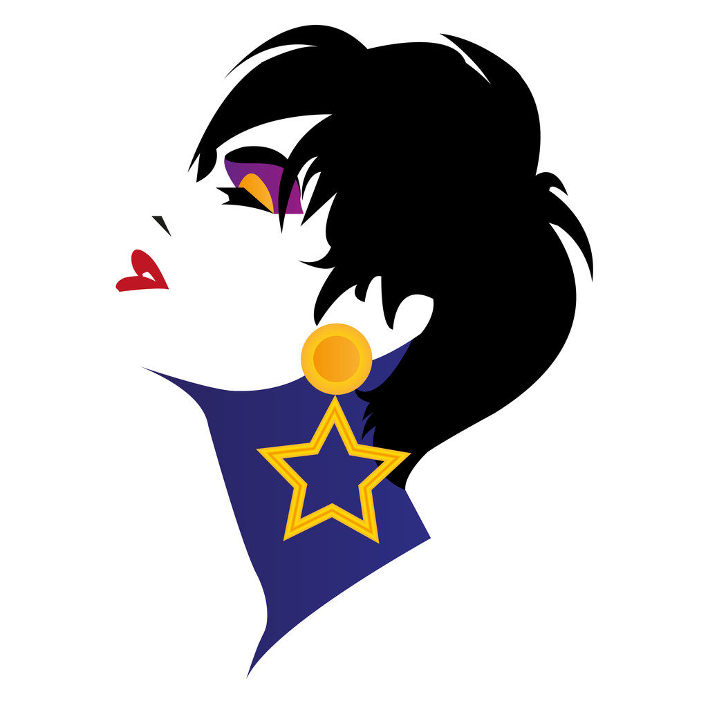 时尚少女. 照片