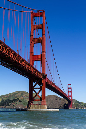 金门大桥在圣旧金山加利福尼亚州