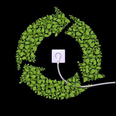 可替代能源、 概念圖片