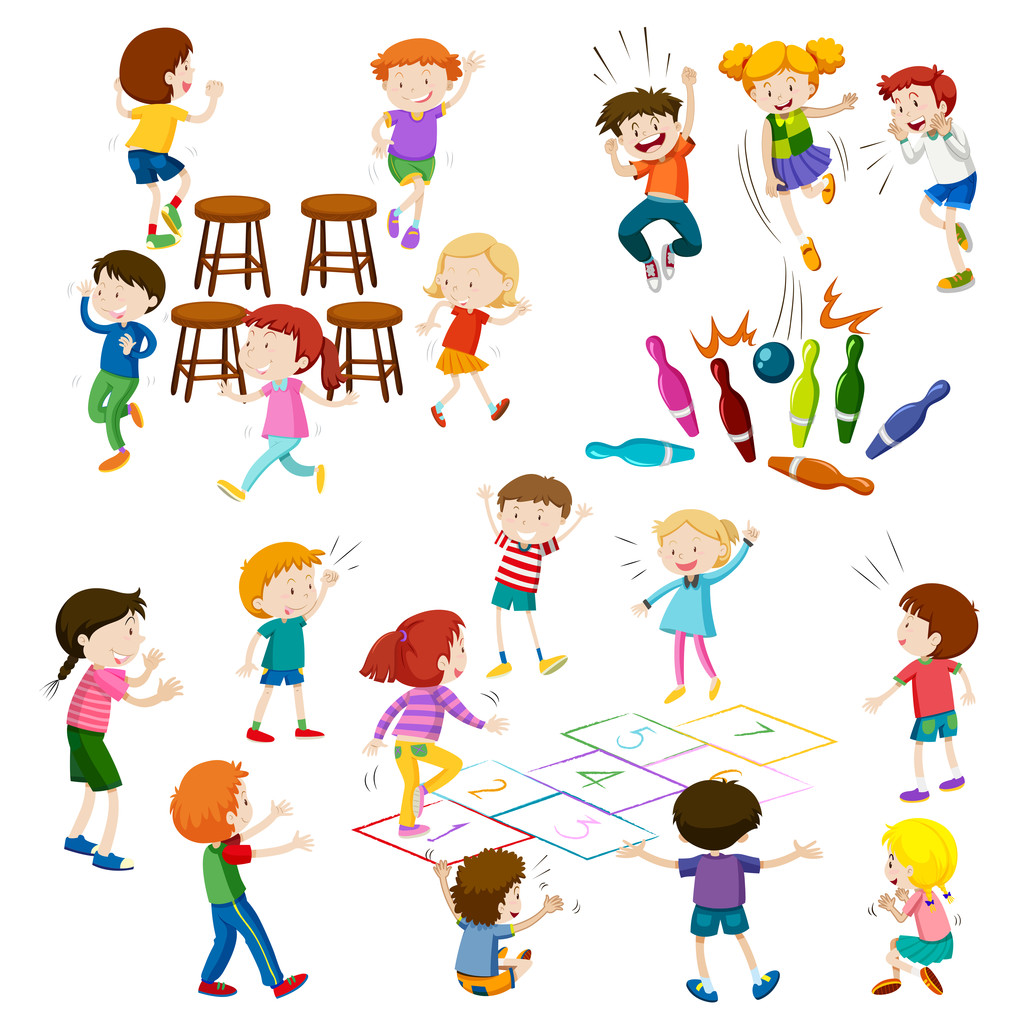 孩子们玩不同的游戏图片 孩子们玩不同的游戏图片