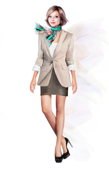 全長時(shí)尚女人