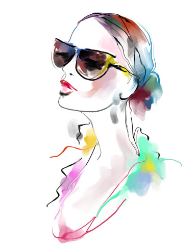 年轻漂亮的女人照片