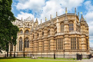 威斯敏斯特大教堂。伦敦英国 威斯敏斯特大教堂。伦敦英国